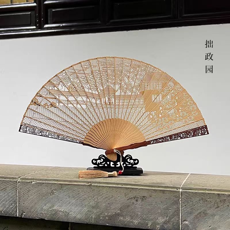 檀香扇 - 苏州特产 - Image 4